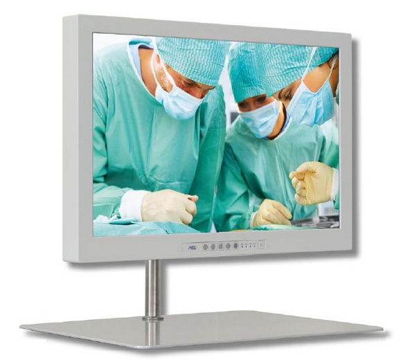 Monitor con chirurghi
