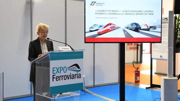 Intervento di Gruppo Fs a Expo Ferroviaria 2023